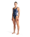 Arena Women's Rockin One Piece Swimsuit Swim Tech Multi  One Piece Swimsuits  Arena