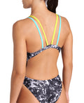 Arena Women's Rockin One Piece Swimsuit Swim Tech Multi  One Piece Swimsuits  Arena