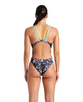Arena Women's Rockin One Piece Swimsuit Swim Tech Multi  One Piece Swimsuits  Arena