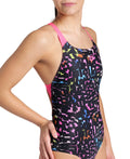 Arena Women's Mosaic One Piece Swimsuit Swim Pro Back  One Piece Swimsuits  Arena