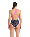 Arena Women's Mosaic One Piece Swimsuit Swim Pro Back  One Piece Swimsuits  Arena
