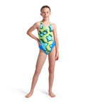 Arena Girl's Star Shaped Swimsuit Swim Tech L  One Piece Swimsuits  Arena