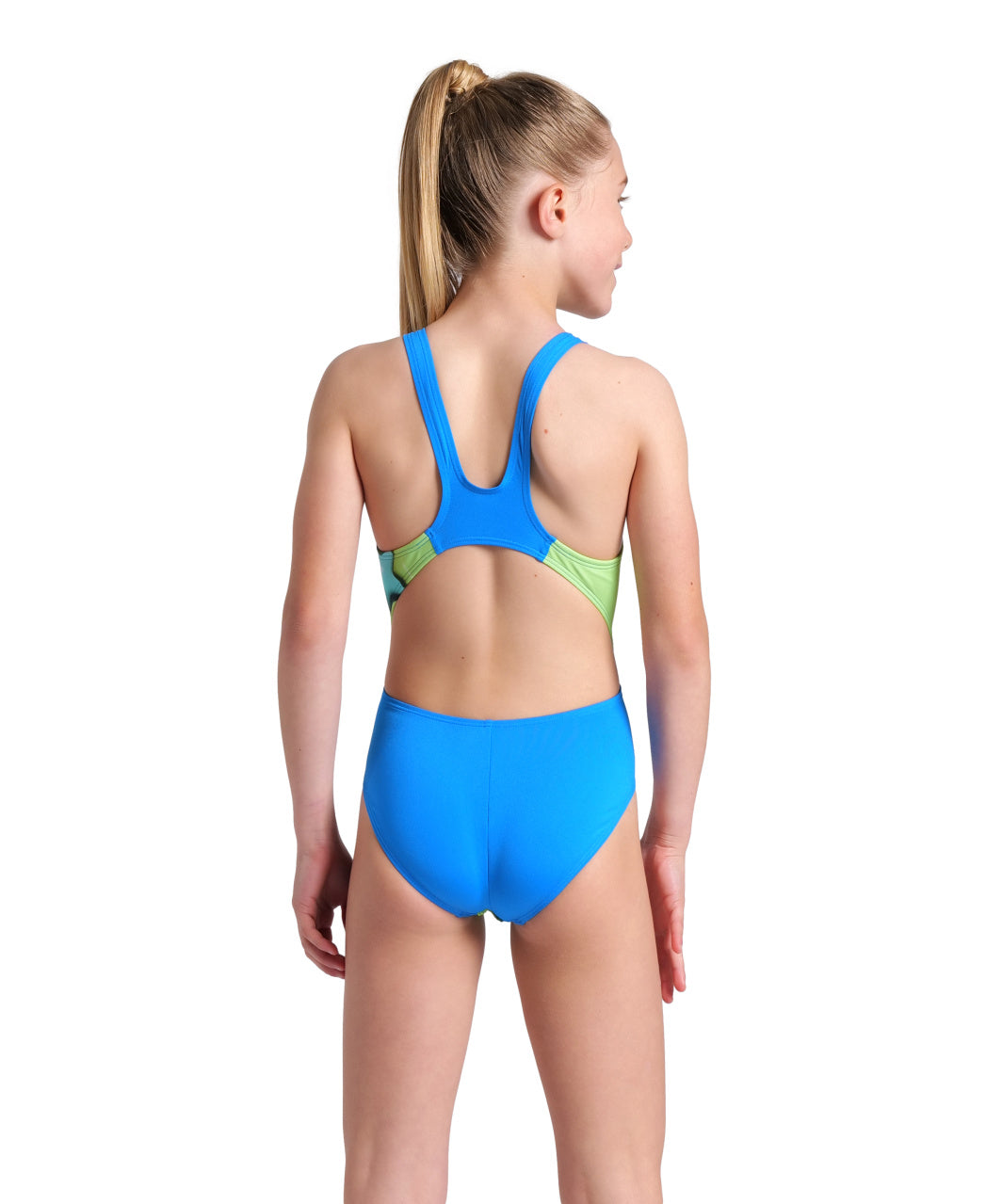 Arena Girl's Star Shaped Swimsuit Swim Tech L  One Piece Swimsuits  Arena