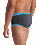 Arena Men's One Low Waist Short Big Logo Swim Trunks  Swimming Briefs for Men  Arena