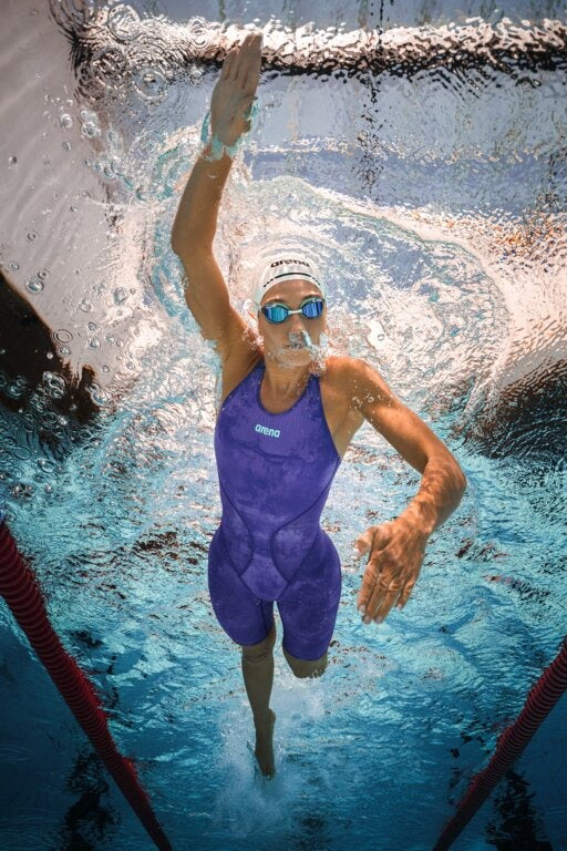 Arena Women's Powerskin Impulso Open Back Technical Swimsuit