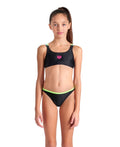 Arena Girl's Two Pieces Swimsuit Solid  Girls Bikini Set  Arena