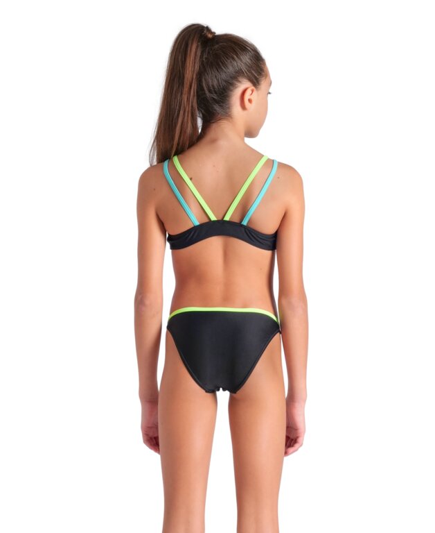 Arena Girl's Two Pieces Swimsuit Solid  Girls Bikini Set  Arena