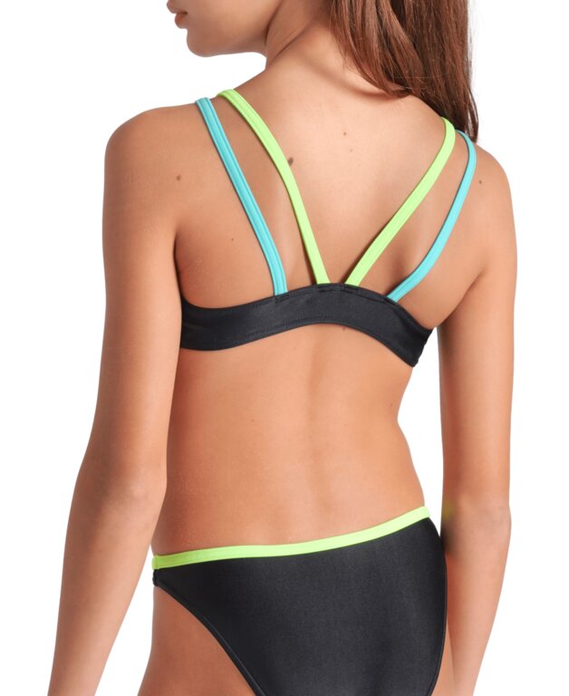 Arena Girl's Two Pieces Swimsuit Solid  Girls Bikini Set  Arena