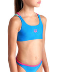 Arena Girl's Two Pieces Swimsuit Solid  Girls Bikini Set  Arena