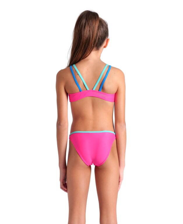 Arena Girl's Two Pieces Swimsuit Solid  Girls Bikini Set  Arena