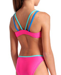 Arena Girl's Two Pieces Swimsuit Solid  Girls Bikini Set  Arena