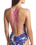 Arena Women's Soap Bubbles Web Back One Piece Swimsuit  One Piece Swimsuits  Arena