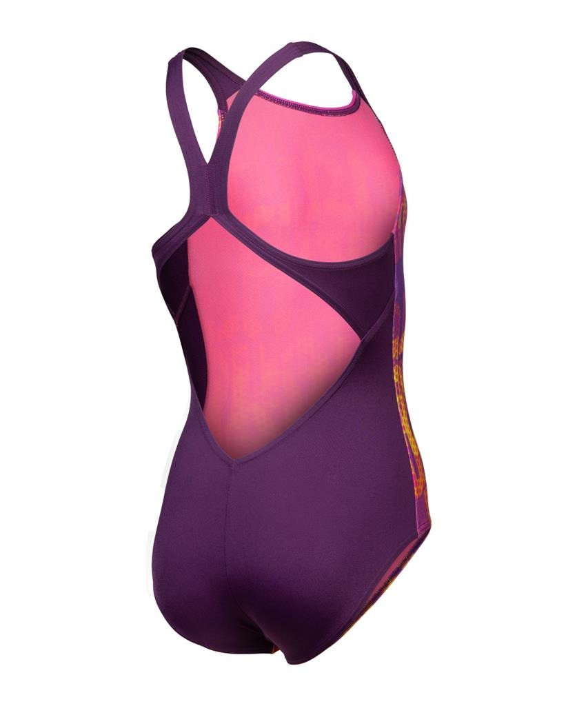 Arena Girl’s Multi Colors V Back One Piece Swimsuit  Girls One Piece  Arena