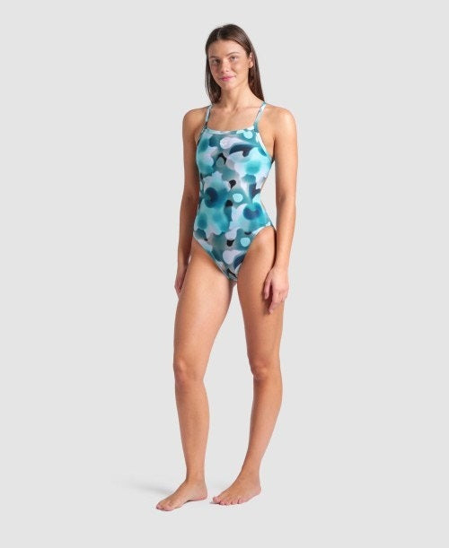 Arena Women's Camouflage Challenge Back One Piece Swimsuit  One Piece Swimsuits  Arena