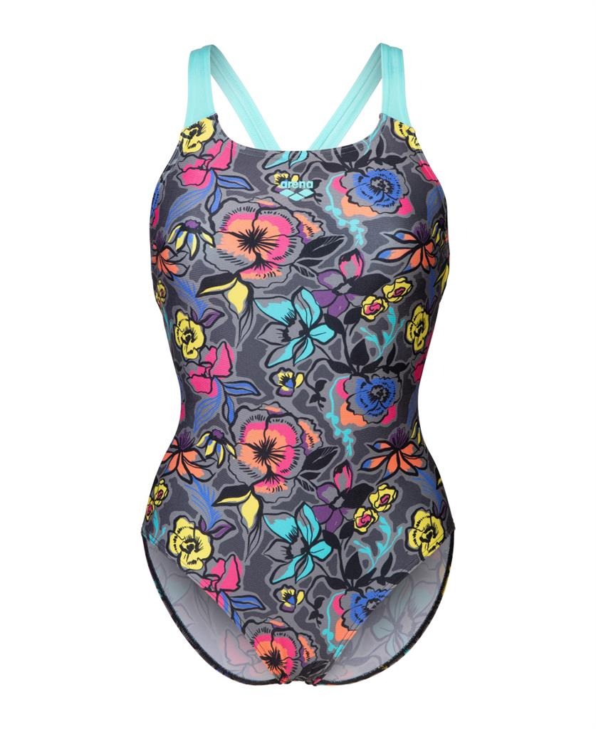 Arena Women's Vivid Repeat Swim Pro Back One Piece Swimsuit  One Piece Swimsuits  Arena