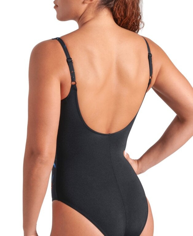 Arena Women's Shapewear Abyss U Back One Piece Swimsuit  One Piece Swimsuits  Arena