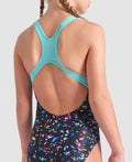 Arena Girl's Confetti Swim Pro Back One Piece Swimsuit  Girls One Piece  Arena