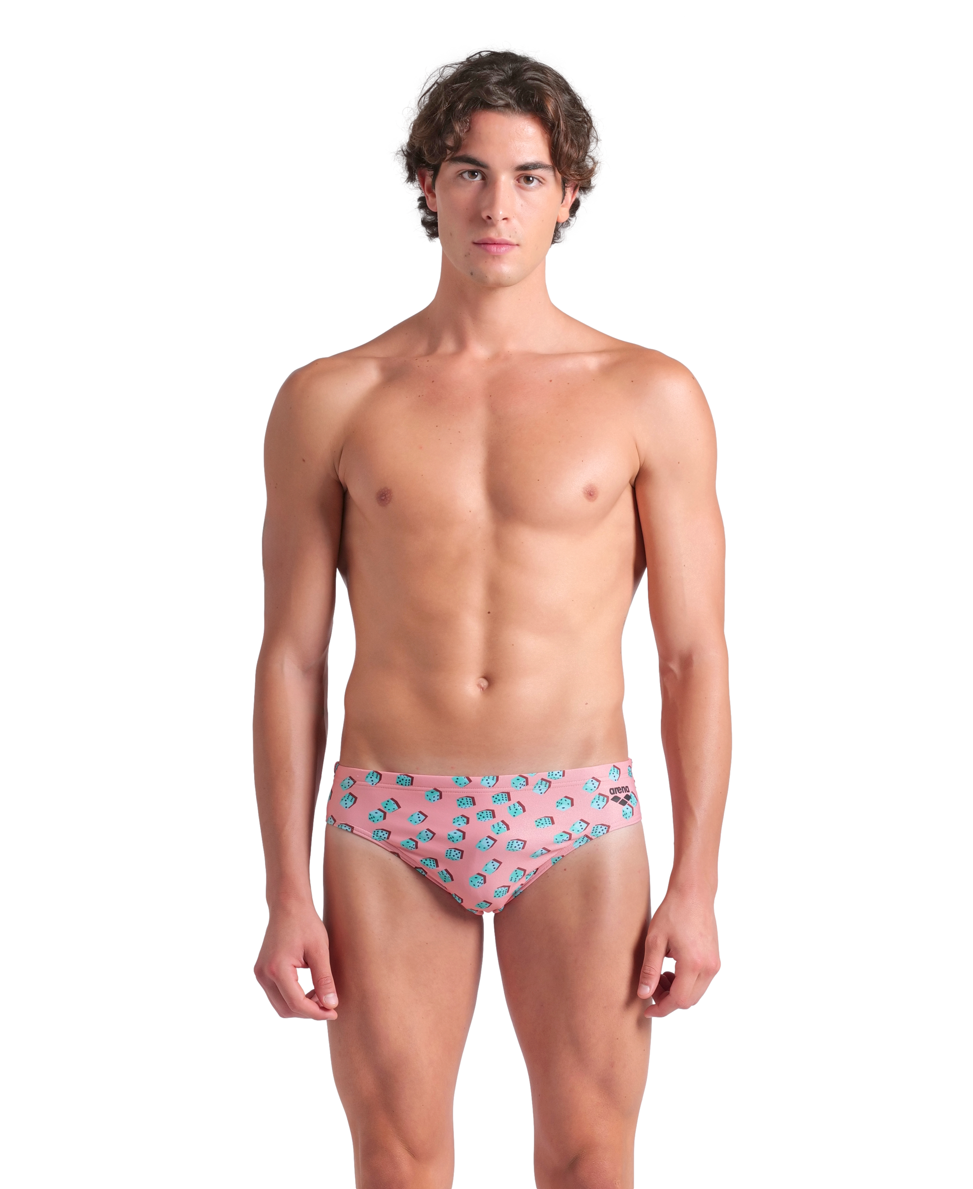 Arena Men's Dices Swim Briefs  Swimming Briefs for Men  Arena