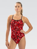 Dolfin Reliance Bionic V-Back One Piece Swimsuit  Two Year Team Prints (2025-2026)  Dolfin