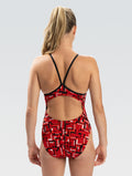 Dolfin Reliance Bionic V-Back One Piece Swimsuit  Two Year Team Prints (2025-2026)  Dolfin