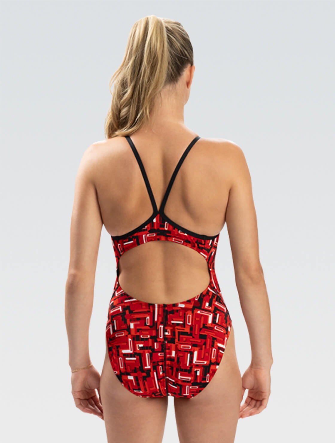 Dolfin Reliance Bionic V-Back One Piece Swimsuit  Two Year Team Prints (2025-2026)  Dolfin