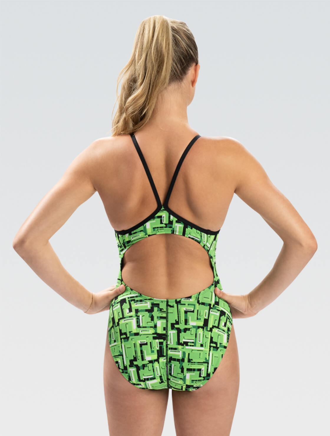 Dolfin Reliance Bionic V-Back One Piece Swimsuit  Two Year Team Prints (2025-2026)  Dolfin