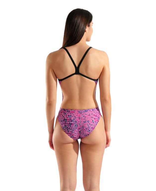 Arena Women's Snakeskin Challenge One Piece Swimsuit  One Piece Swimsuits  Arena