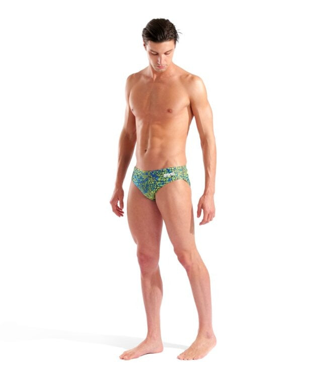 Arena Men’s Snakeskin Swim Briefs - Training Swimwear  Swimming Briefs for Men  Arena
