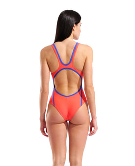 Arena Women's Solid Tech Back Team One Piece Swimsuit  Team Solid  Arena