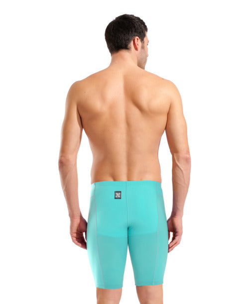 Arena Men's Powerskin Impulso Jade Aura Technical Jammer - Seaglass
