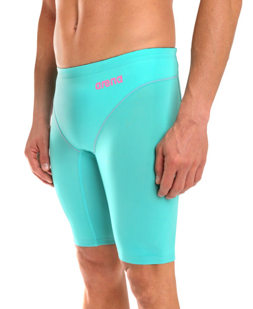 Arena Men's Powerskin Impulso Jade Aura Technical Jammer - Seaglass