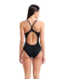 Arena Women's Grid Light Back Drop Team One Piece Swimsuit  Swim Team Prints  Arena