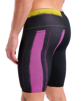 Arena Men's Grid Printed Team Swim Jammer