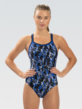 Dolfin Women's XtraSleek Breaker DBX Back One Piece Swimsuit  Two Year Team Prints (2025-2026)  Dolfin
