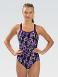 Dolfin Women's XtraSleek Breaker DBX Back One Piece Swimsuit  Two Year Team Prints (2025-2026)  Dolfin