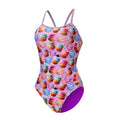 Dolfin Uglies V-2 Back One Piece Swimsuit Bon Appetit  Dolfin Uglies Swimwear  Dolfin