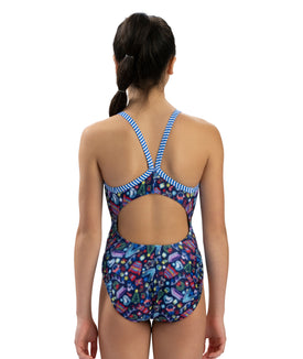 Dolfin Women's V-Back One Piece Swimsuit - Easy Freezy