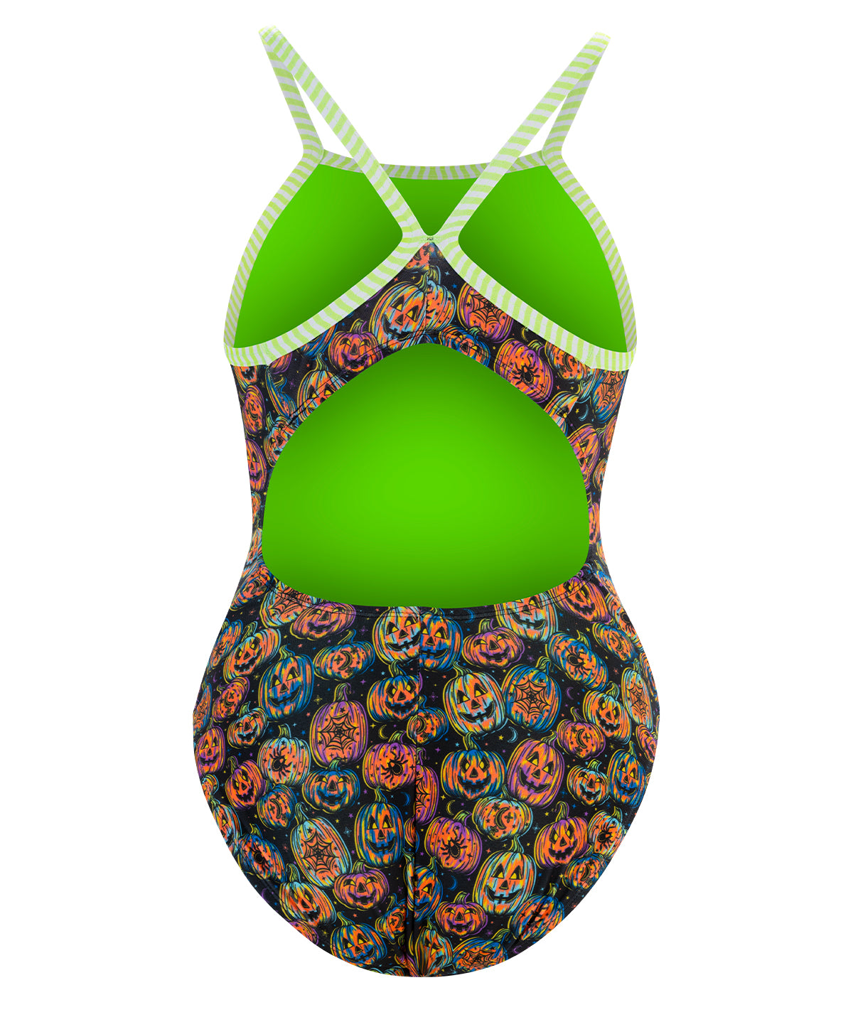 Dolfin Women's V-Back One Piece Swimsuit - Gourd