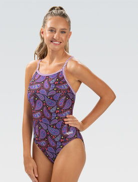 Dolfin Women's Uglies Jubilee V-Back One Piece Swimsuit  One Piece Swimsuits  Dolfin