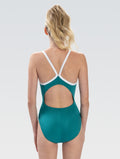 Dolfin Women's Uglies Solid V-Back One Piece Swimsuit  One Piece Swimsuits  Dolfin