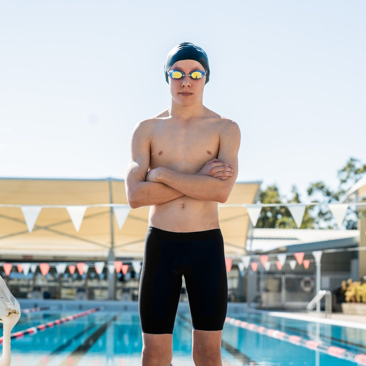 FINIS Men's Fuse Jammer Technical Racing Suit  Technical Jammer  Finis