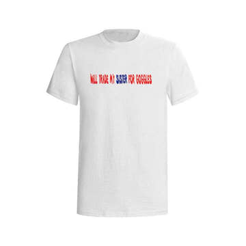 Swimming T Shirt Trade My Sister  Swim Gear  Custom