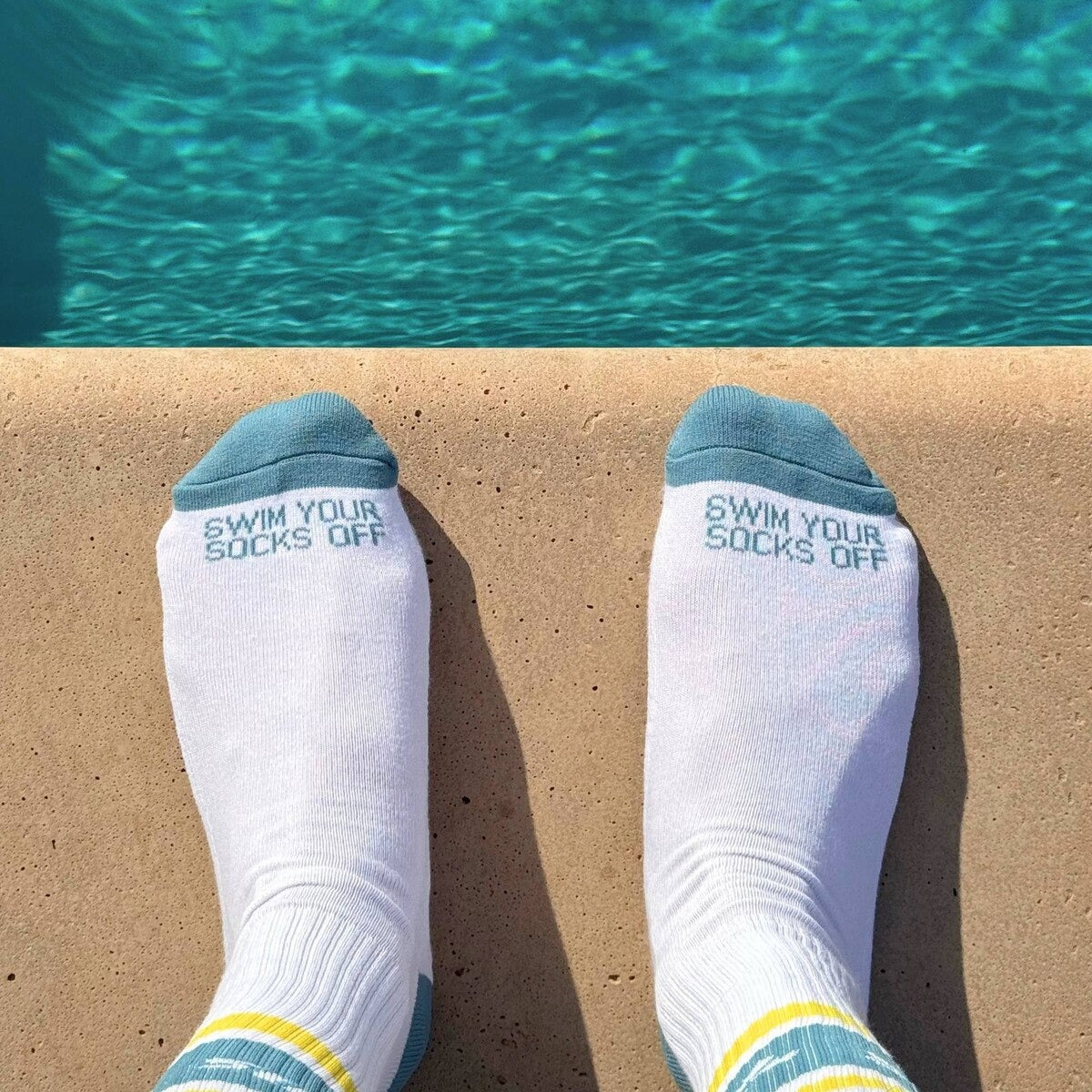 Finis Retro Crew Socks  Swim Socks  Finis
