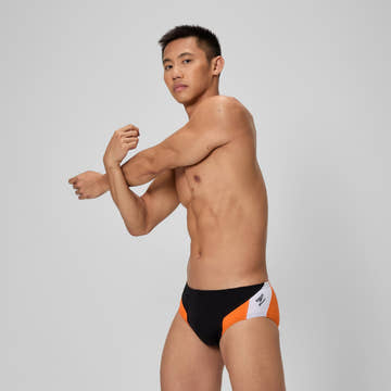 Speedo Men's Endurance+ Splice Brief – Team Colors Training Swimwear