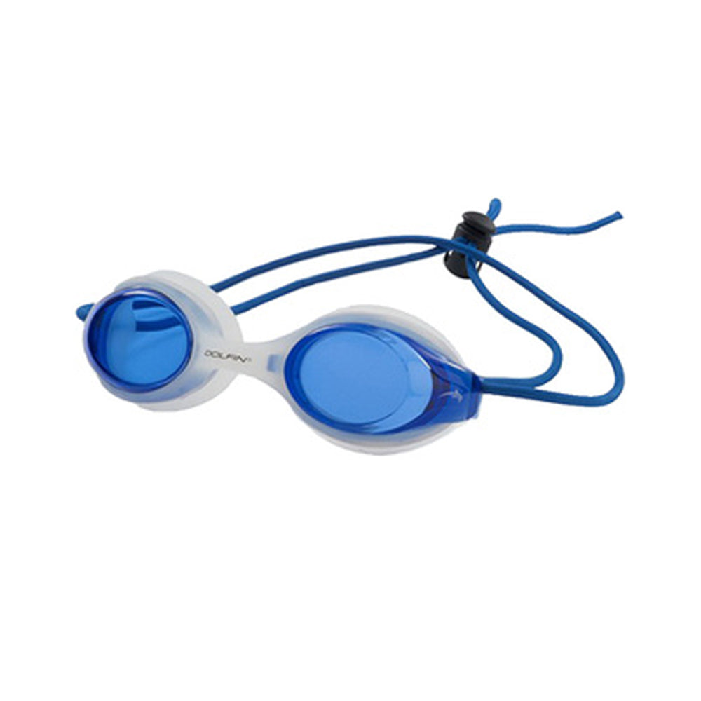 swim goggles bungee strap Dolfin Bungee Racer Goggle