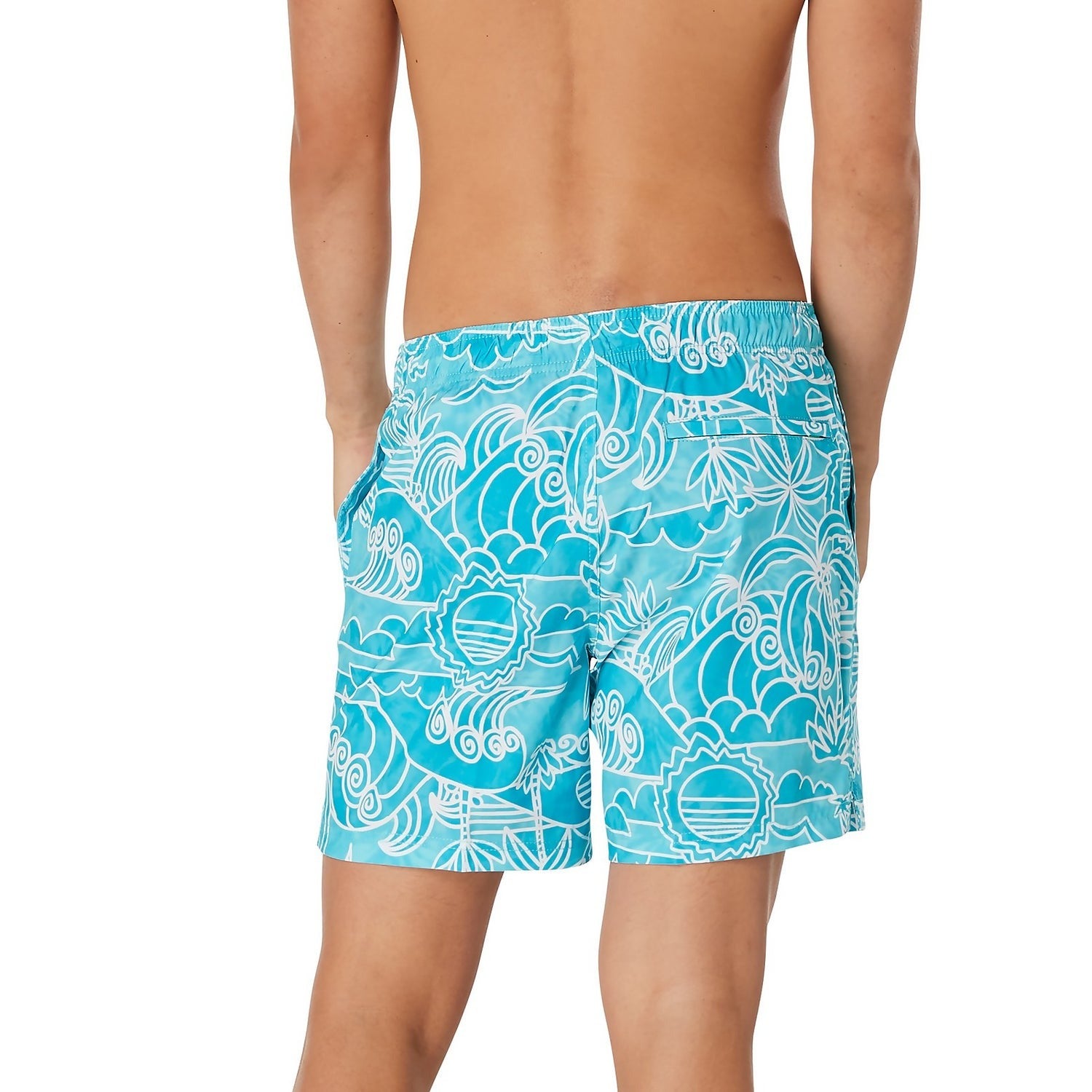 Speedo PRINT REDONDO EDGE VOLLEY 17 440  Boardshorts  Speedo