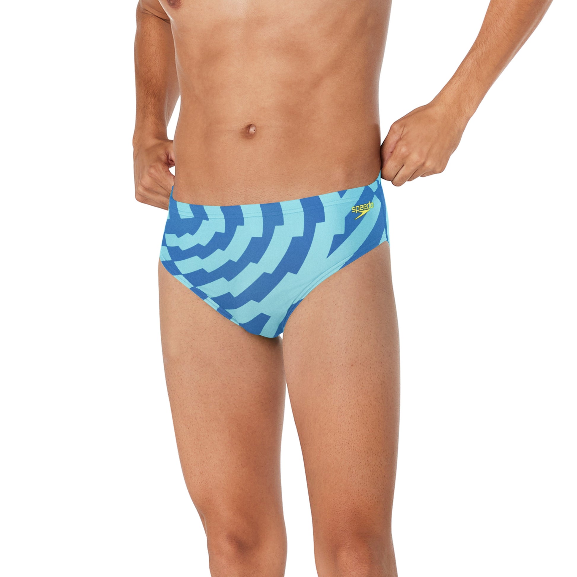 Speedo Men’s Pro LT Vortex Maze Swim Brief  Swimming Briefs for Men  Speedo