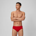 Speedo Men's Solid Endurance Swim Brief  Team Core  Speedo