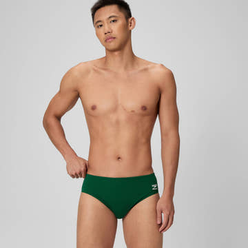 Speedo Men's Solid Endurance Swim Brief  Team Core  Speedo