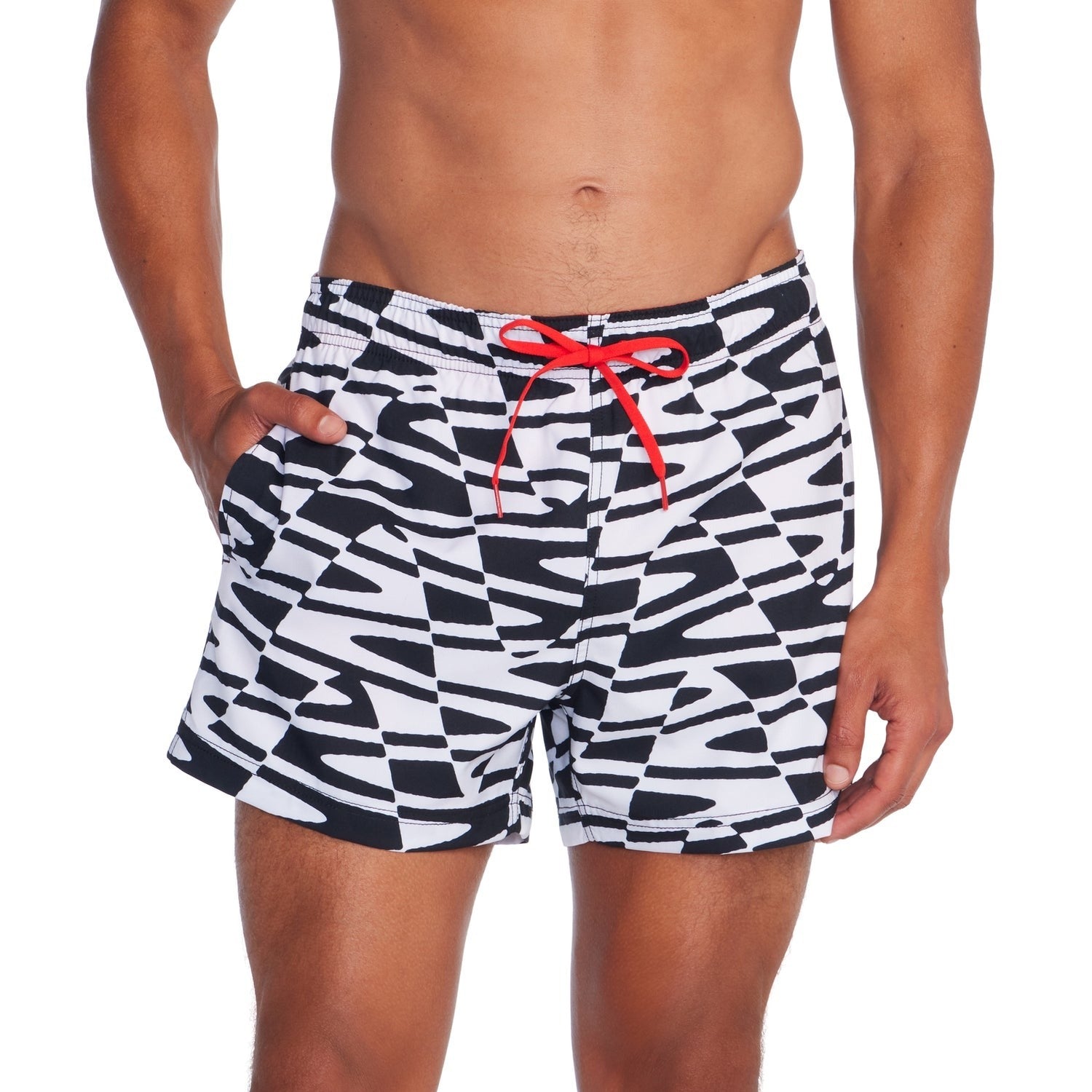 Speedo Print Redondo Edge Volley Short 14 Inch  Boardshorts  Speedo